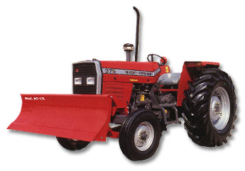 Front Dozer Blade with MF-375
